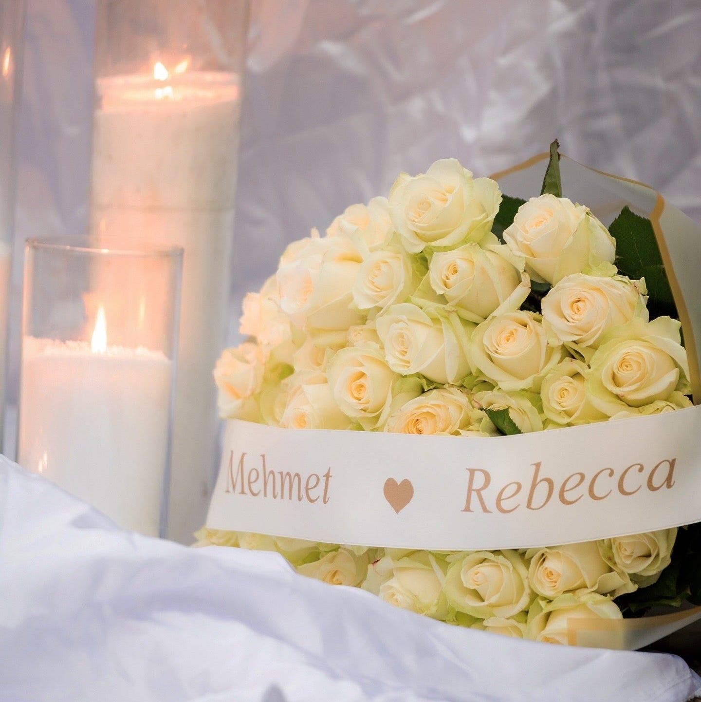 Strauß luxuriöser Rosen
