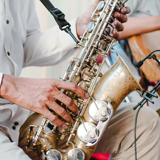 Live-Saxophonist